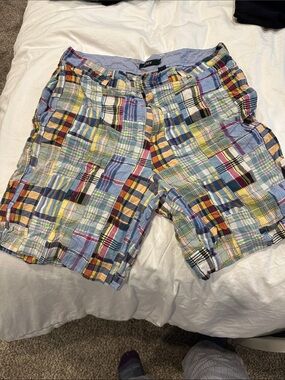 J. Crew Men's Madras Plaid Shorts